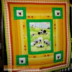 Patchworkdecke Schafe