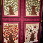 Patchworkdecke 4 Jahreszeiten
